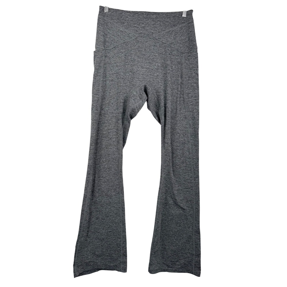 Free People Movement Blazing pocket flare pants grey athleisure 90s beach sz L